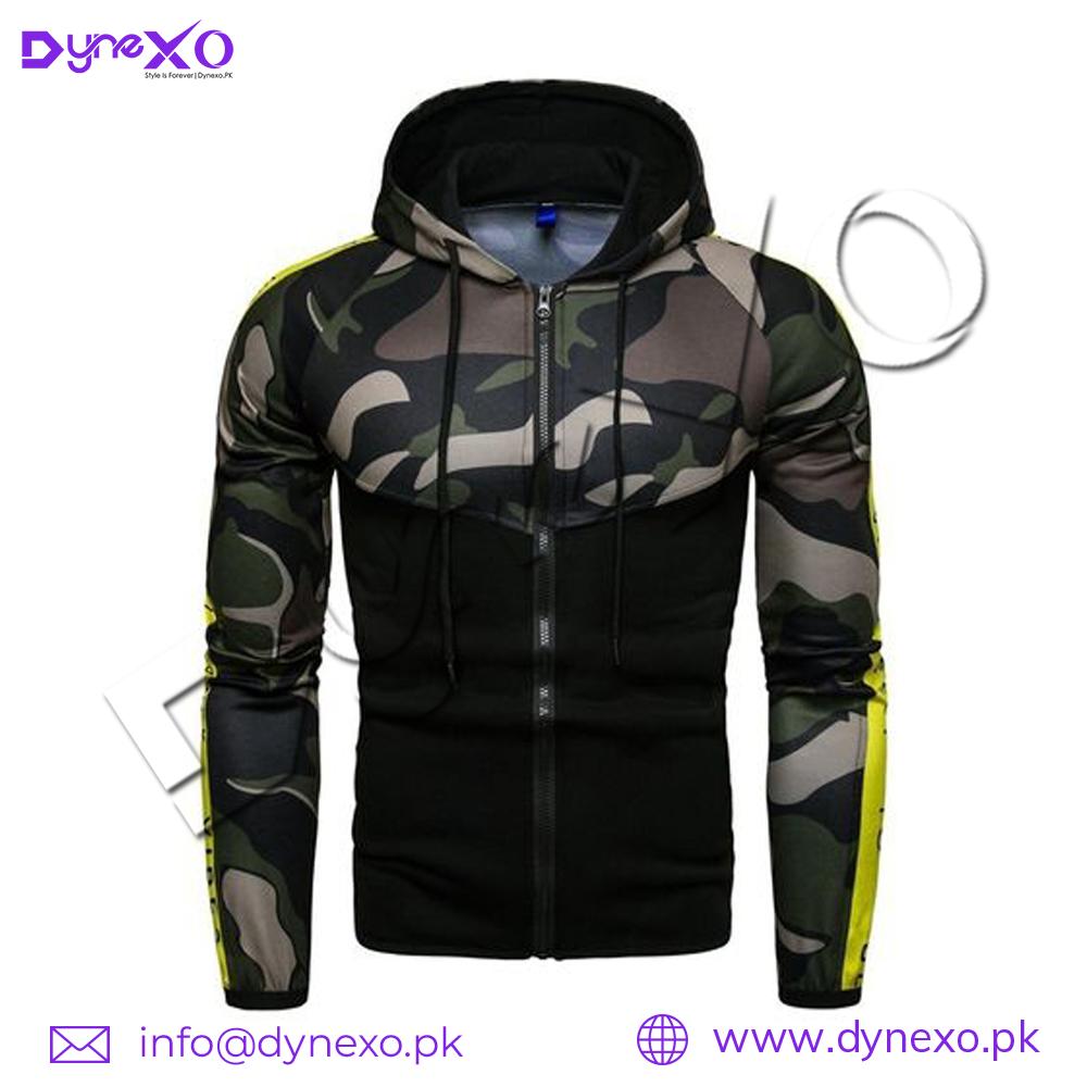 Spring Camouflage Hoodies Men Fashion