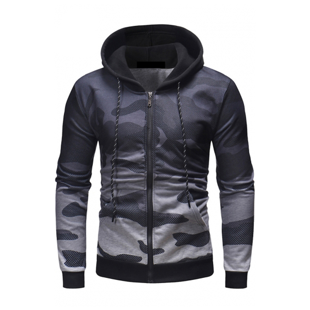 Unique Camouflage Men Hoodie